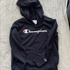 Champion Classic Black Pullover Hoodie